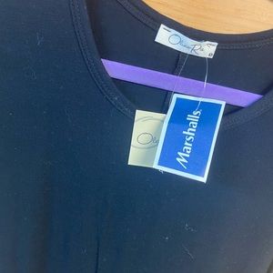 Black tshirt dress size small new with tags